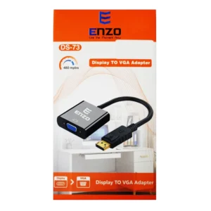 تبدیل DisplayPort به VGA انزو Enzo DS-73